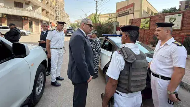 بالصور- مدير أمن أسيوط يتابع ت...