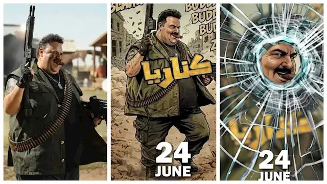 شيكو يروج لفيلم "صقر وكناريا"...