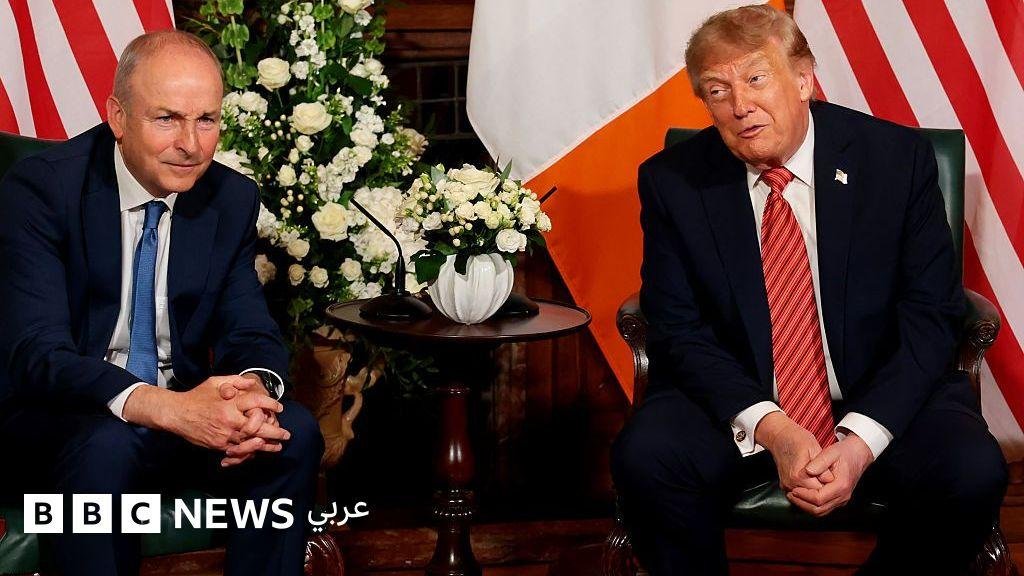 ترامب يثير الجدل بتصريحاته في دبلن: "أود أن أرى أيرلندا موحدة"