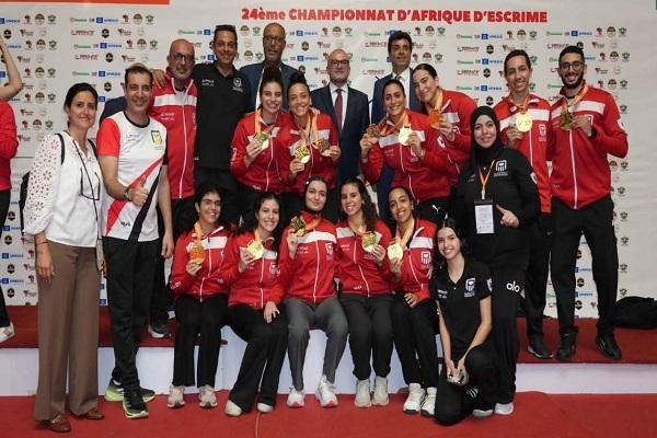 مصر تحقق 19 ميدالية وتسيطر على...
