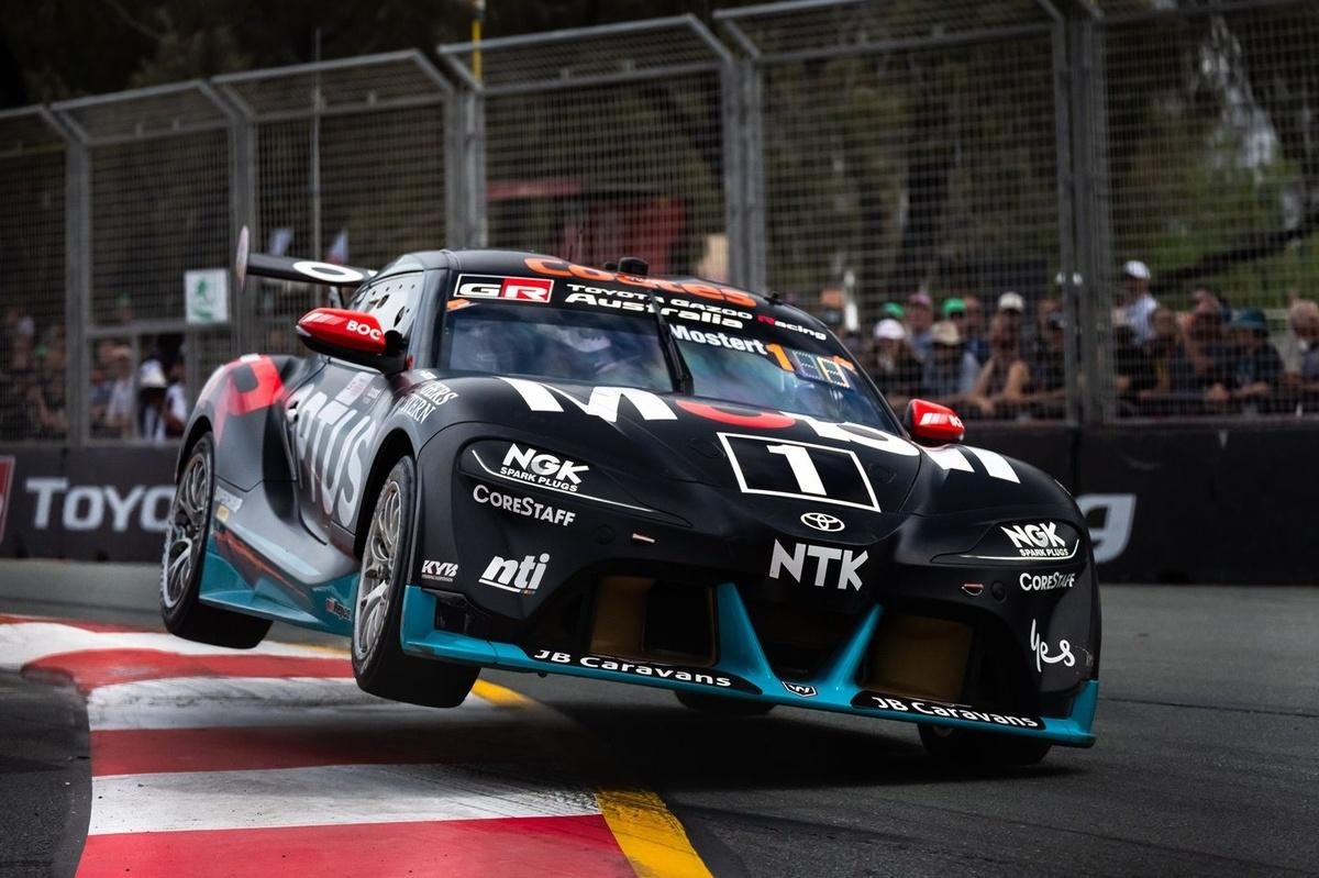 Supercars Gold Coast: Chaz Mostert dominates wet race for Walkinshaw Toyota