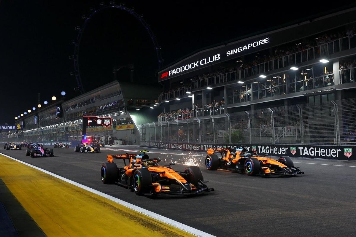 McLaren held fresh talks after Singapore GP clash as Lando Norris promises to "make better decisions"