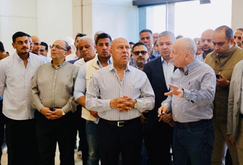 وزير النقل يتفقد مشروع استكمال...