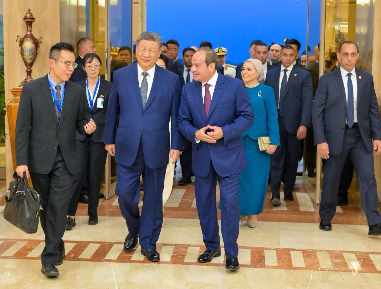 بيان مشترك بين مصر والصين حول...