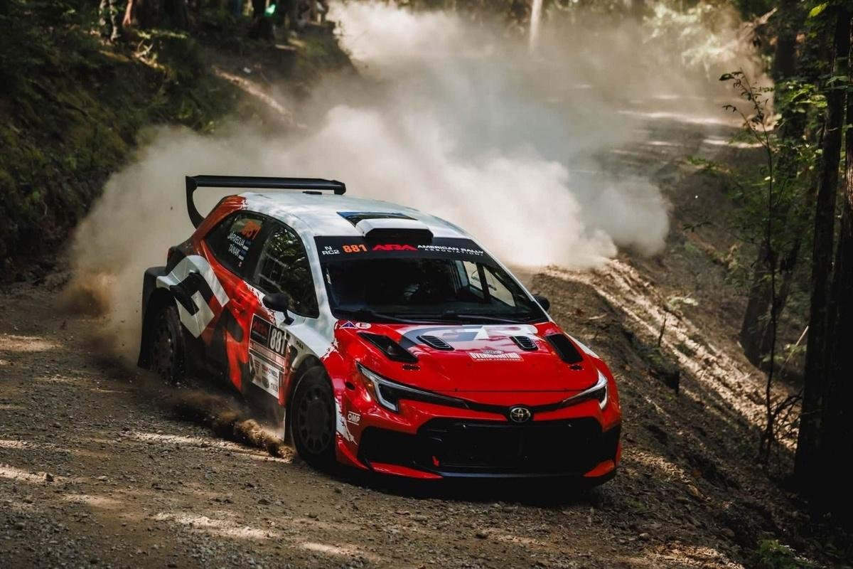 Tanak victorious on rally return at Overmountain Rally Tennessee