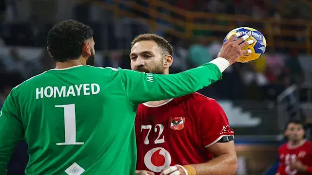 لقطات من مباراة الأهلي والزمال...