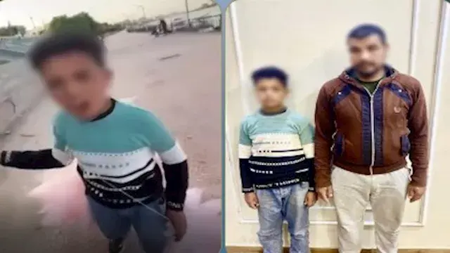 القبض على طفل تعدى على فتاة لف...