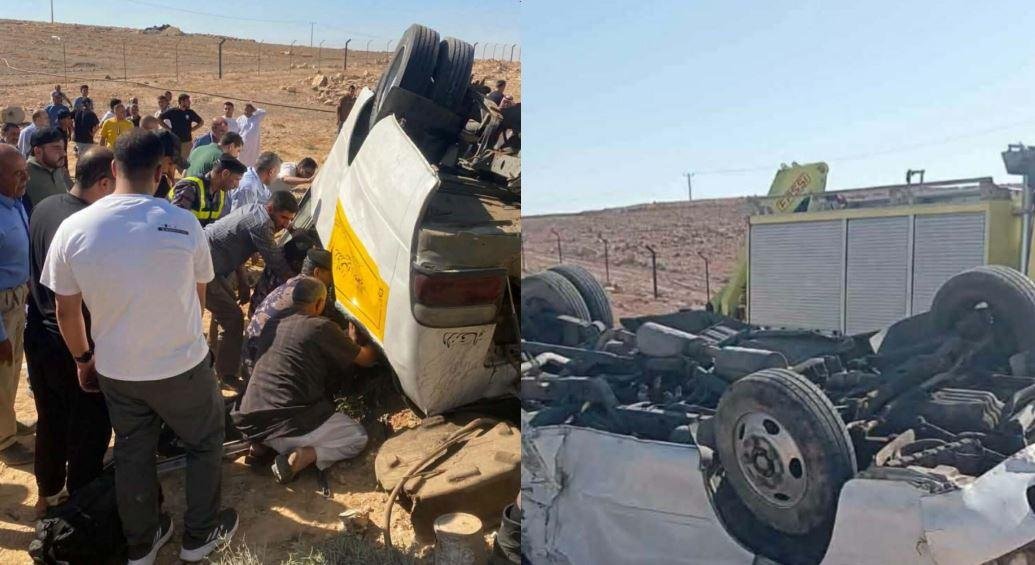مصر تعزي الأردن في ضحايا حادث حافلة المجندين المكلفين بخدمة العلم
