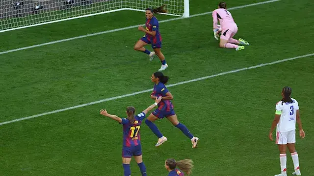 سيدات برشلونة يكتسحن ليون بربا...