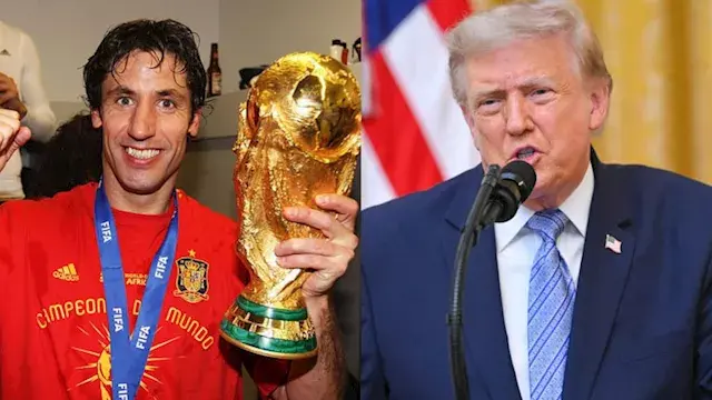 بطل مونديال 2010 يستغيث بترامب...
