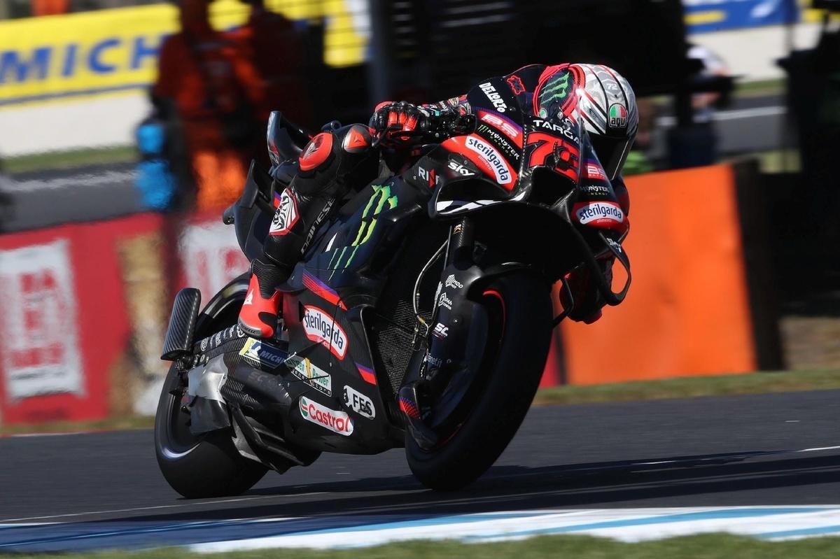 MotoGP Australian GP: Marco Bezzecchi leads Aprilia 1-2-4-5 in Friday Practice