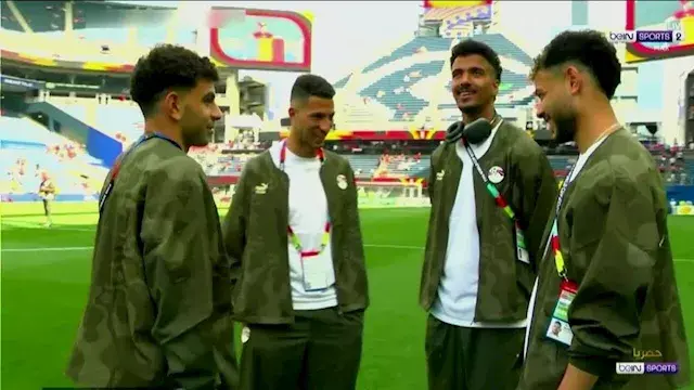 14 صورة لوصول منتخب مصر ملعب م...