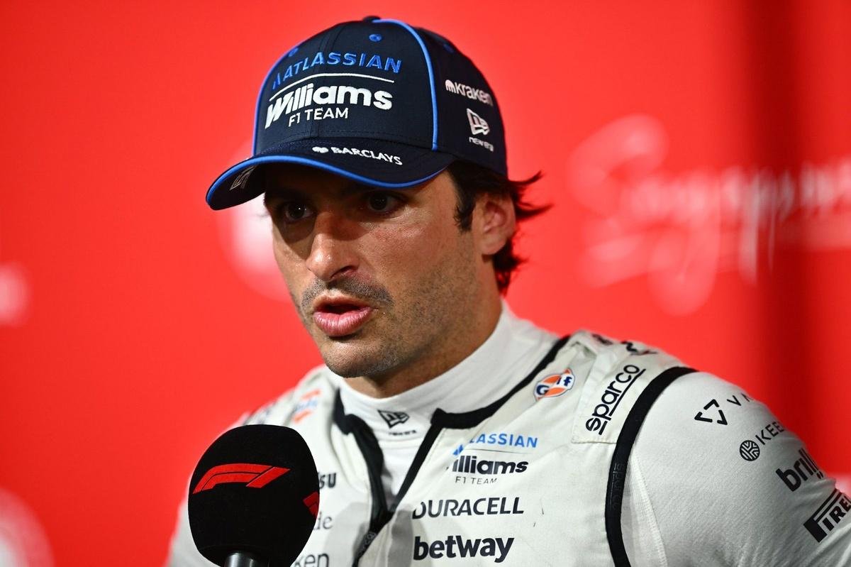 Carlos Sainz: "Difficult to be convinced" that F1 2026 can finish in the Middle East