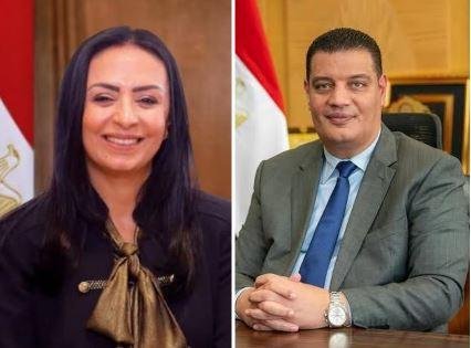 وزيرة التضامن تطمئن على الحالة...