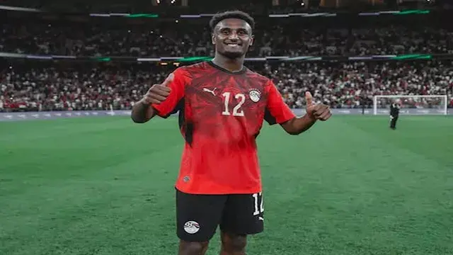 هيثم حسن يصل معسكر منتخب مصر ا...