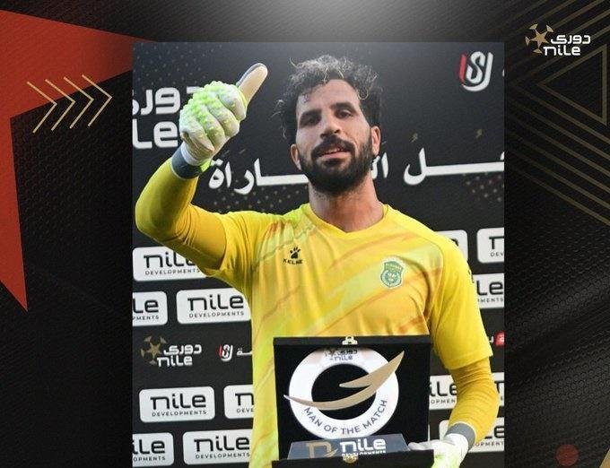 مهدي سليمان رجل مباراة الزمالك...