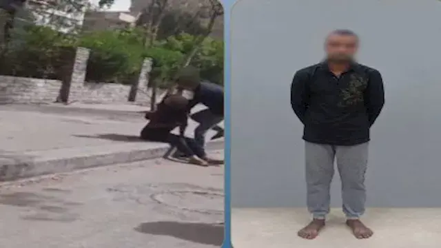 مسجل خطر يضرب زوجته الصماء بالشارع ومباحث القاهرة تكشف السبب
