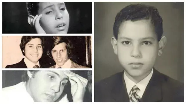 مع نجوم زمن الفن الجميل وعائلته.. 18 صورة لـ هاني شاكر بالأبيض والأسود