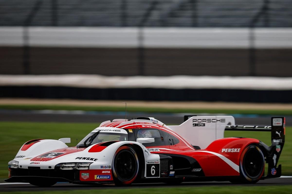 Laurin Heinrich keeps IMSA GTP title hopes alive with late surge to Indianapolis podium
