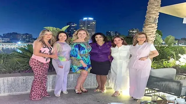 ميرنا جميل جريئة ومنة فضالي في...