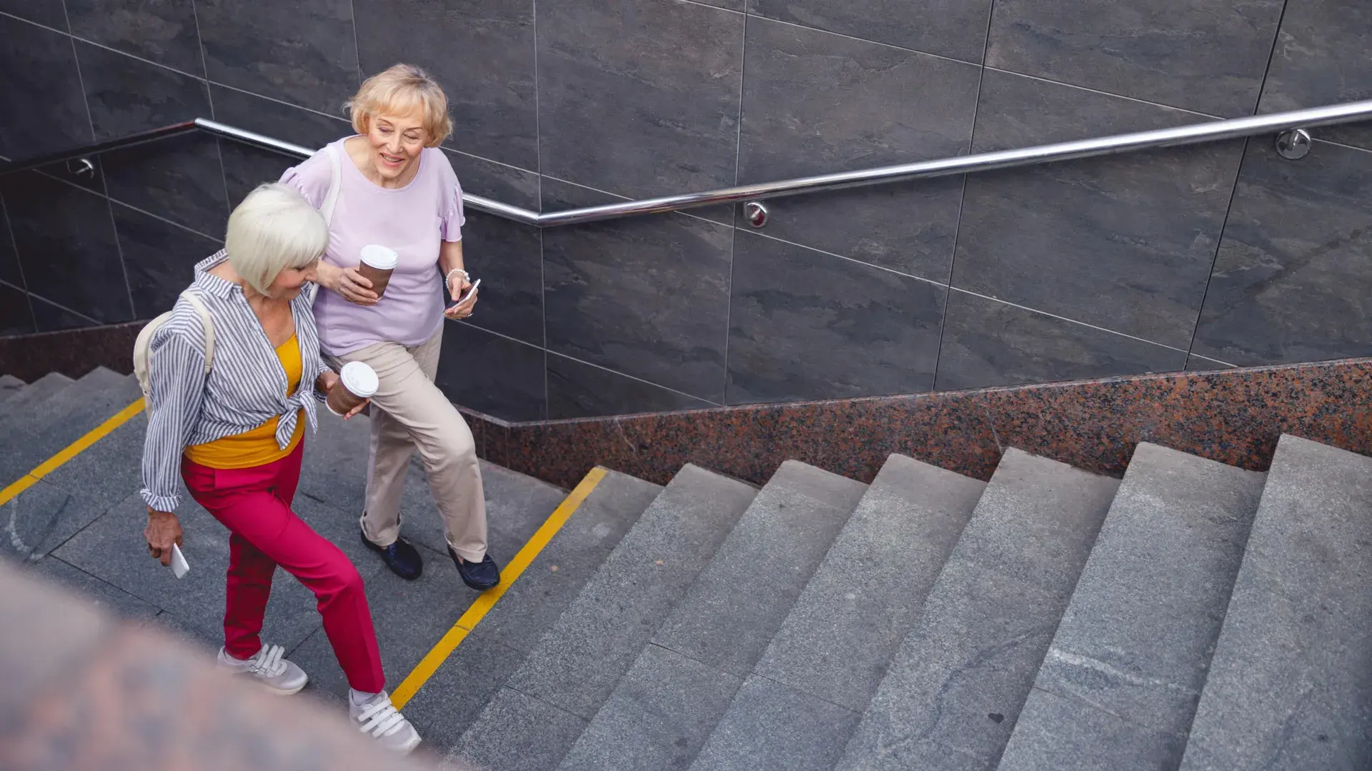 Taking the stairs could protec...