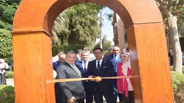 رئيس جامعة بنها يفتتح تطوير قسم وقاية النبات بتكلفة 41 مليون جنيه