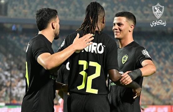 الزمالك يهزم بطل جيبوتي بثنائي...