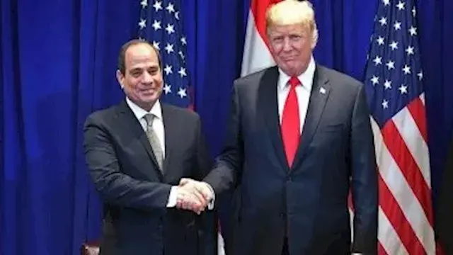 ترامب خلال لقائه السيسي: هناك...