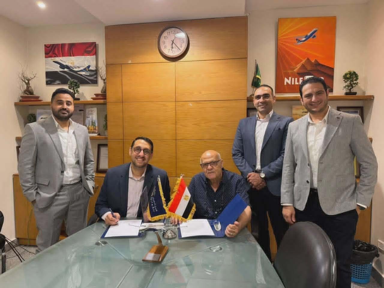 النيل للطيران وماي فير جيتس تط...