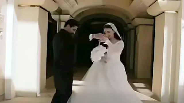 الصور الأولى من حفل زفاف هايدي...