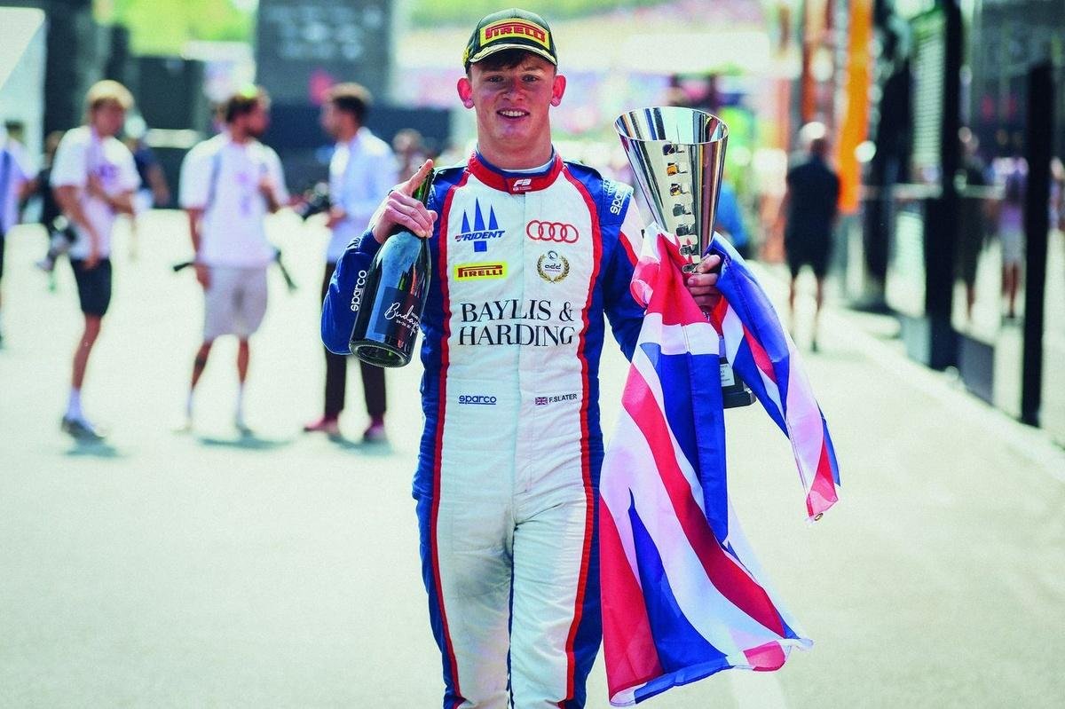 Audi F1 junior Freddie Slater signs F2 deal for 2027 season