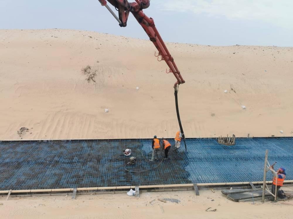 450 كم شبكات تصريف أمطار في الأحساء