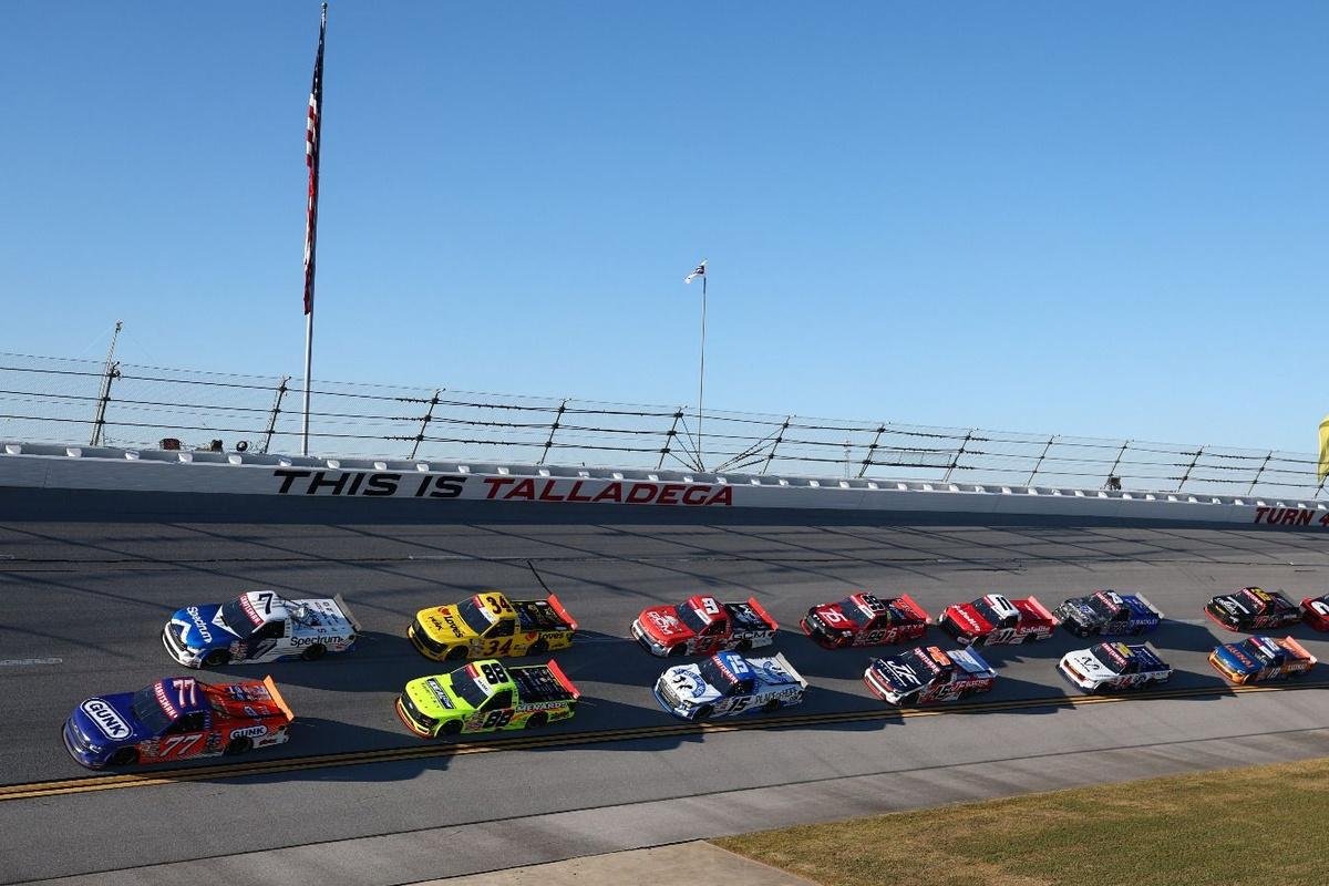 NASCAR Truck Series championship down to two with two to go