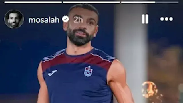 ستوري نجوم الكرة.. مران صلاح م...