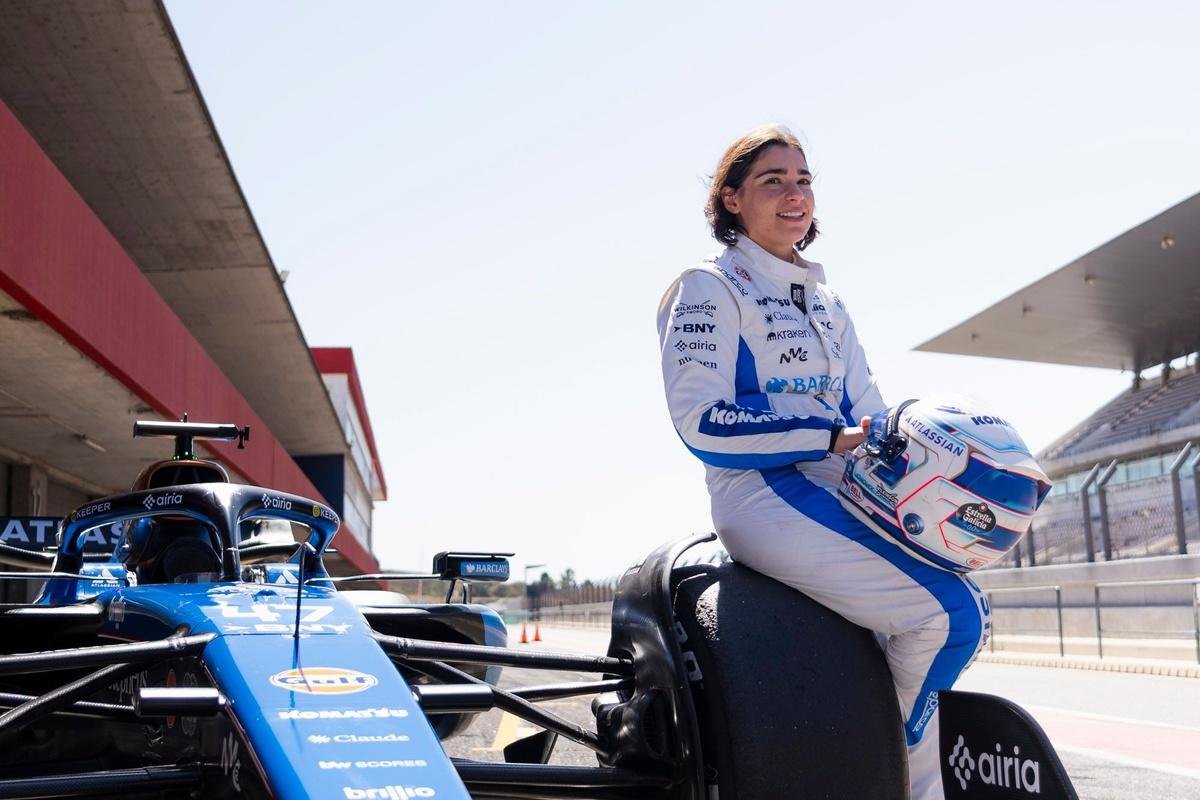 Jamie Chadwick reflects on "surreal" maiden Williams F1 test