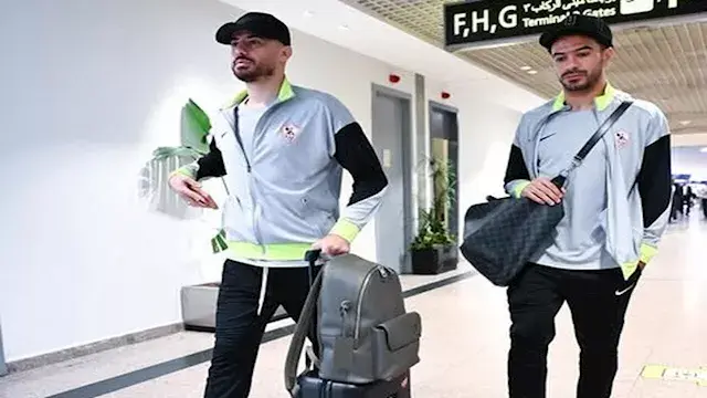 بعثة الزمالك تغادر الجزائر بعد الخسارة من اتحاد العاصمة في ذهاب نهائي الكونفدرالية