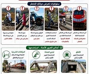 سلامتك تهمنا.. شعار السكة الحد...