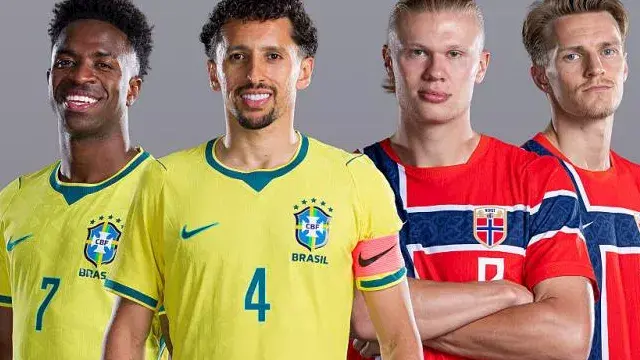موعد مباراة البرازيل والنرويج...