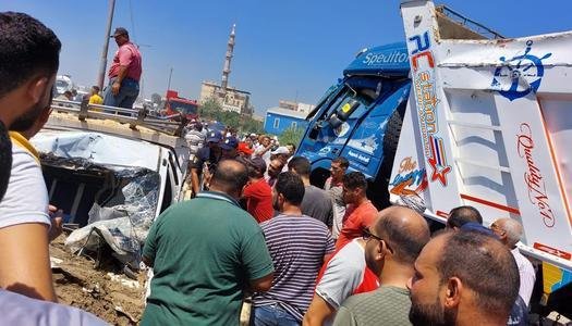 إصابة 14 شخصا إثر حادث سير في...