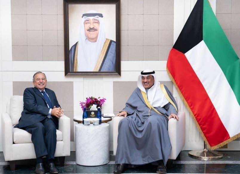 نبيل فهمي خلال لقاء ولي عهد ال...