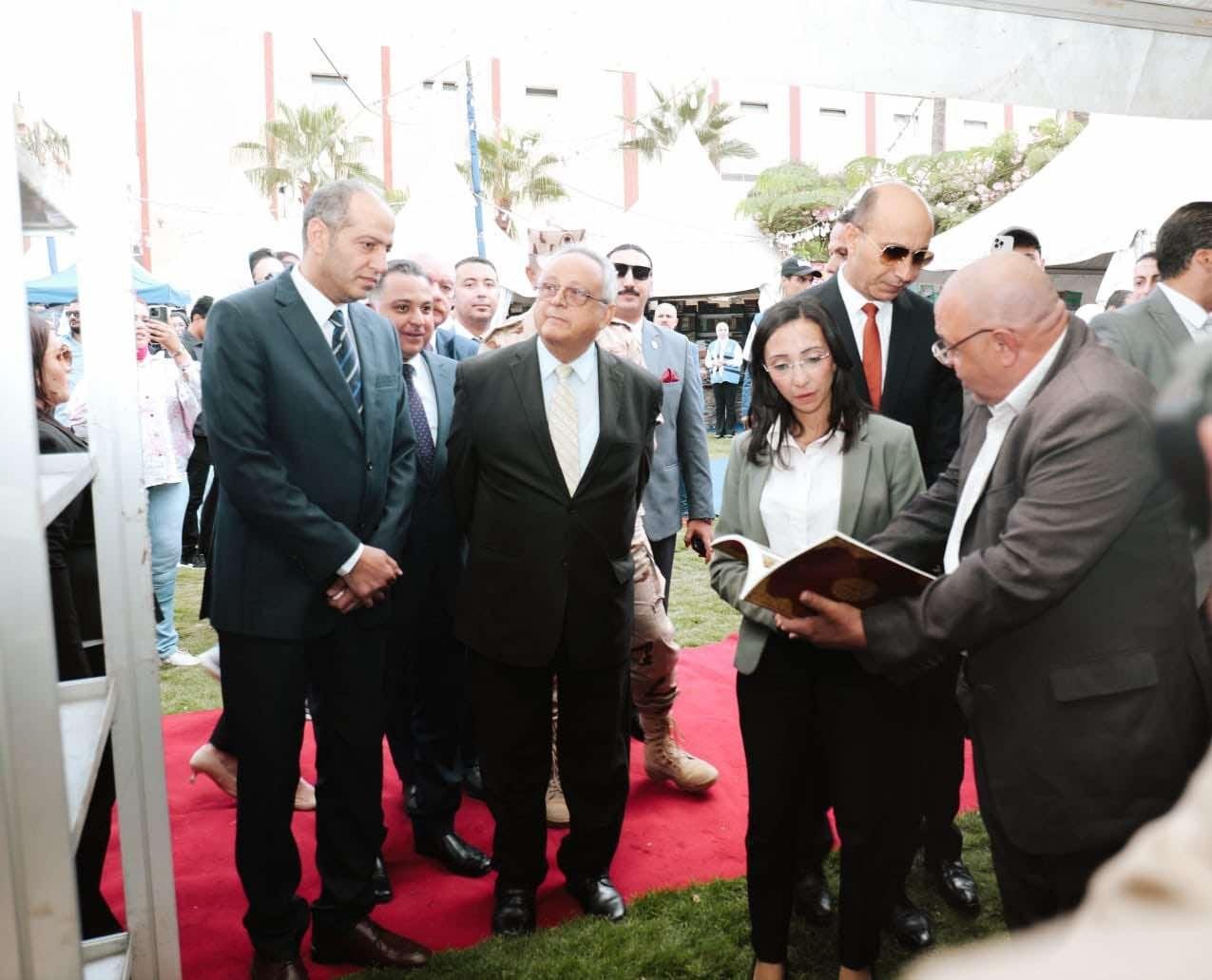 افتتاح الدورة التاسعة لمعرض دمنهور للكتاب