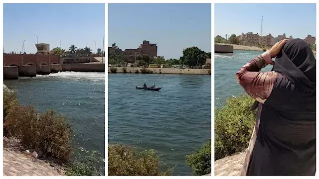 "التيار جرفها في ثوانٍ".. شاهد...