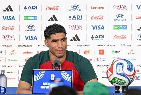 حكيمي: مباراة البرازيل متكافئة...
