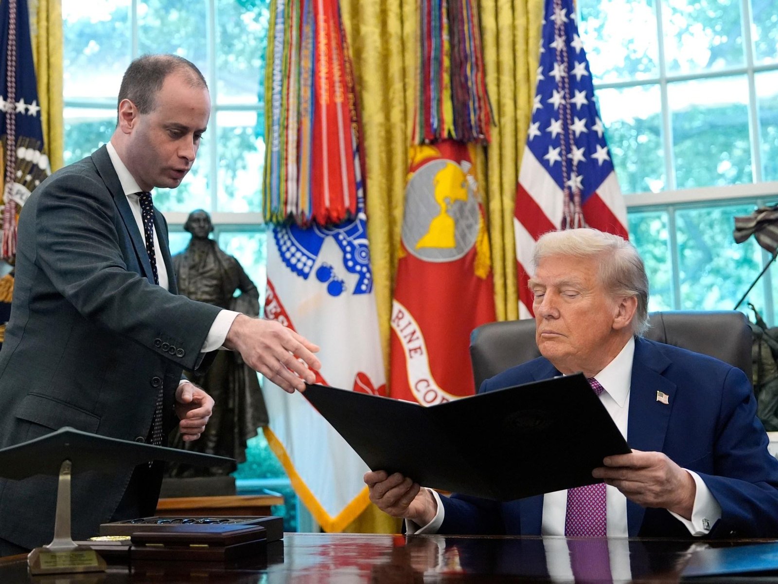 Trump names Will Scharf as Whi...