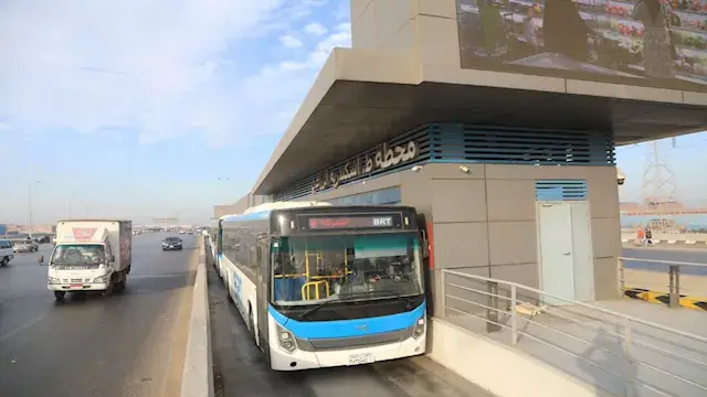 مواعيد الأتوبيس الترددي بعد تط...