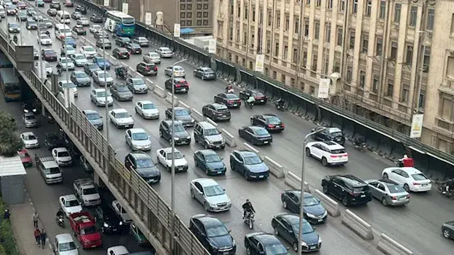كثافات متحركة بمحاور القاهرة و...