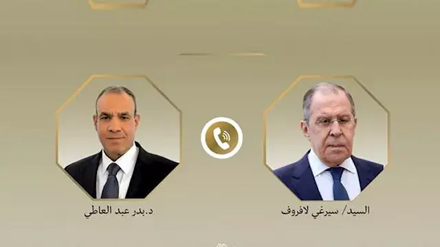 عبد العاطي ولافروف يبحثان تعزيز الشراكة المصرية الروسية وتطورات الشرق الأوسط