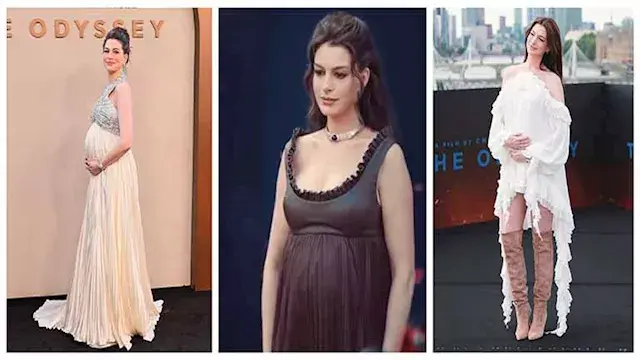 20 صورة | آن هاثاواي تستعرض حم...