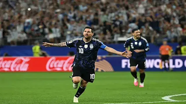 بعد هدفه أمام الأردن.. ميسي يس...