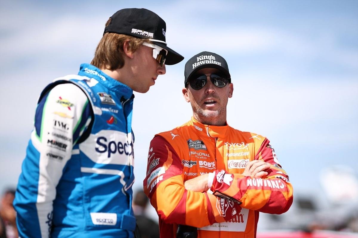 Denny Hamlin's main issue with Carson Hocevar is off-track 'disrespect'